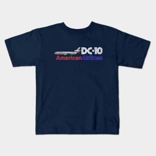 American Airlines DC-10 Kids T-Shirt